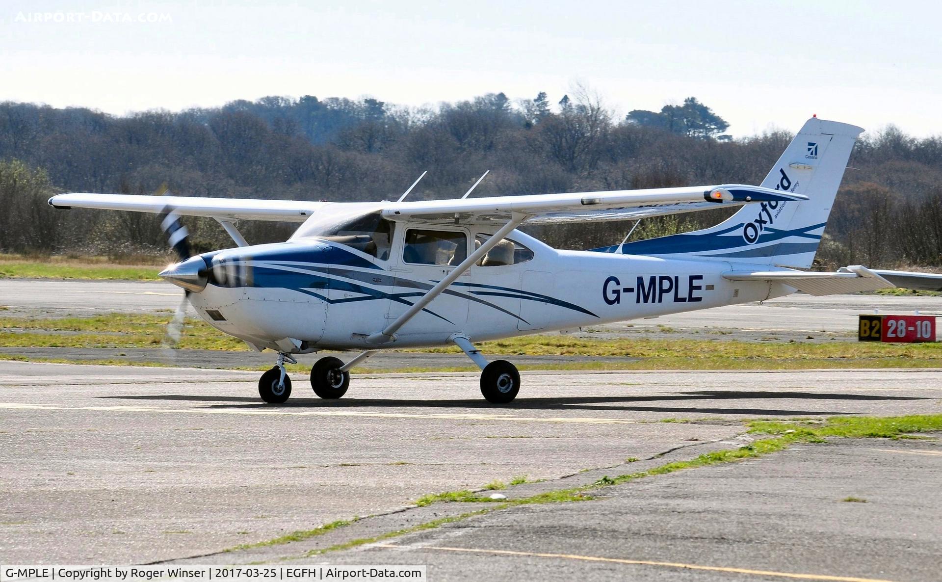 G-MPLE, 2007 Cessna 182T Skylane C/N 18282039, Visiting Skylane operated by Oxford Aviation Academy.