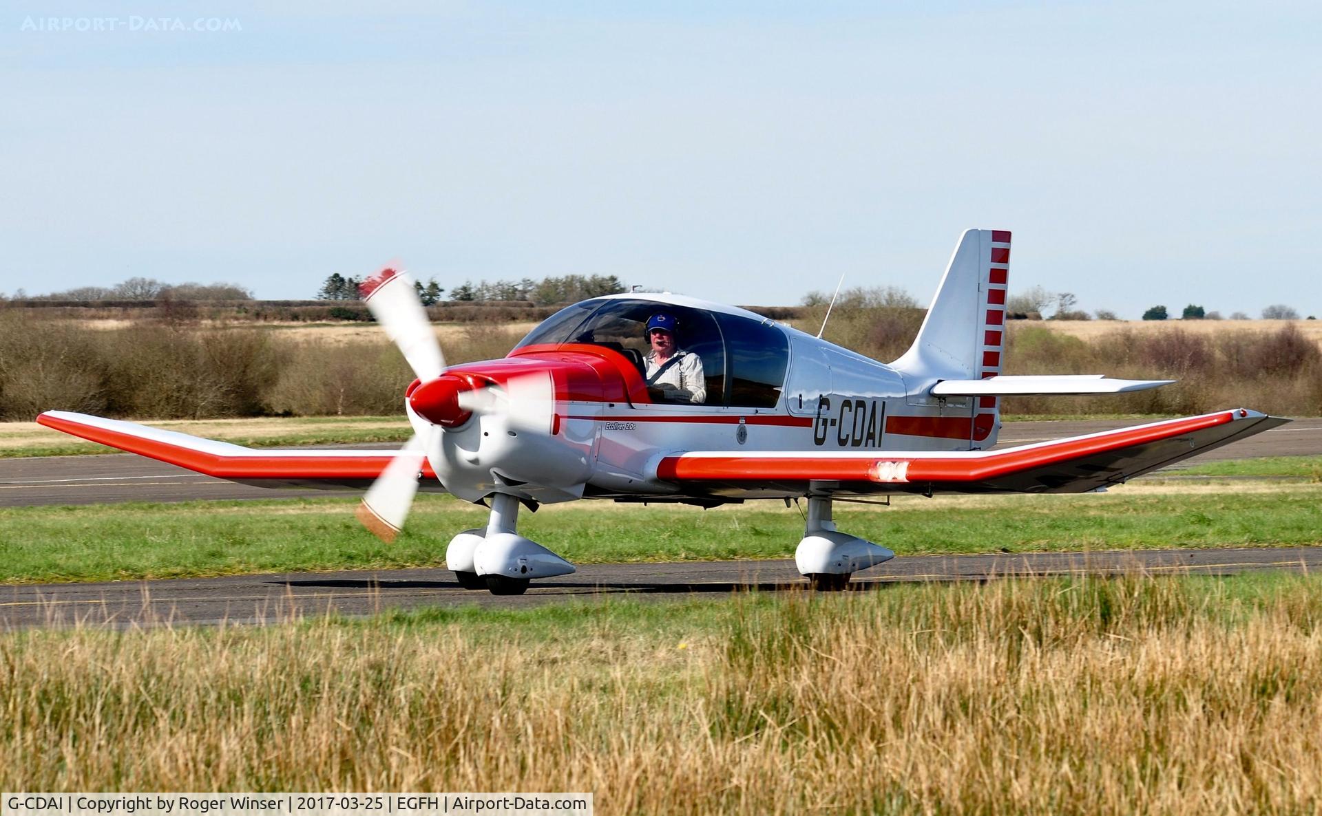 G-CDAI, 2005 Robin DR-400-140B Major C/N 2574, Visiting DR-400 Ecoflier.