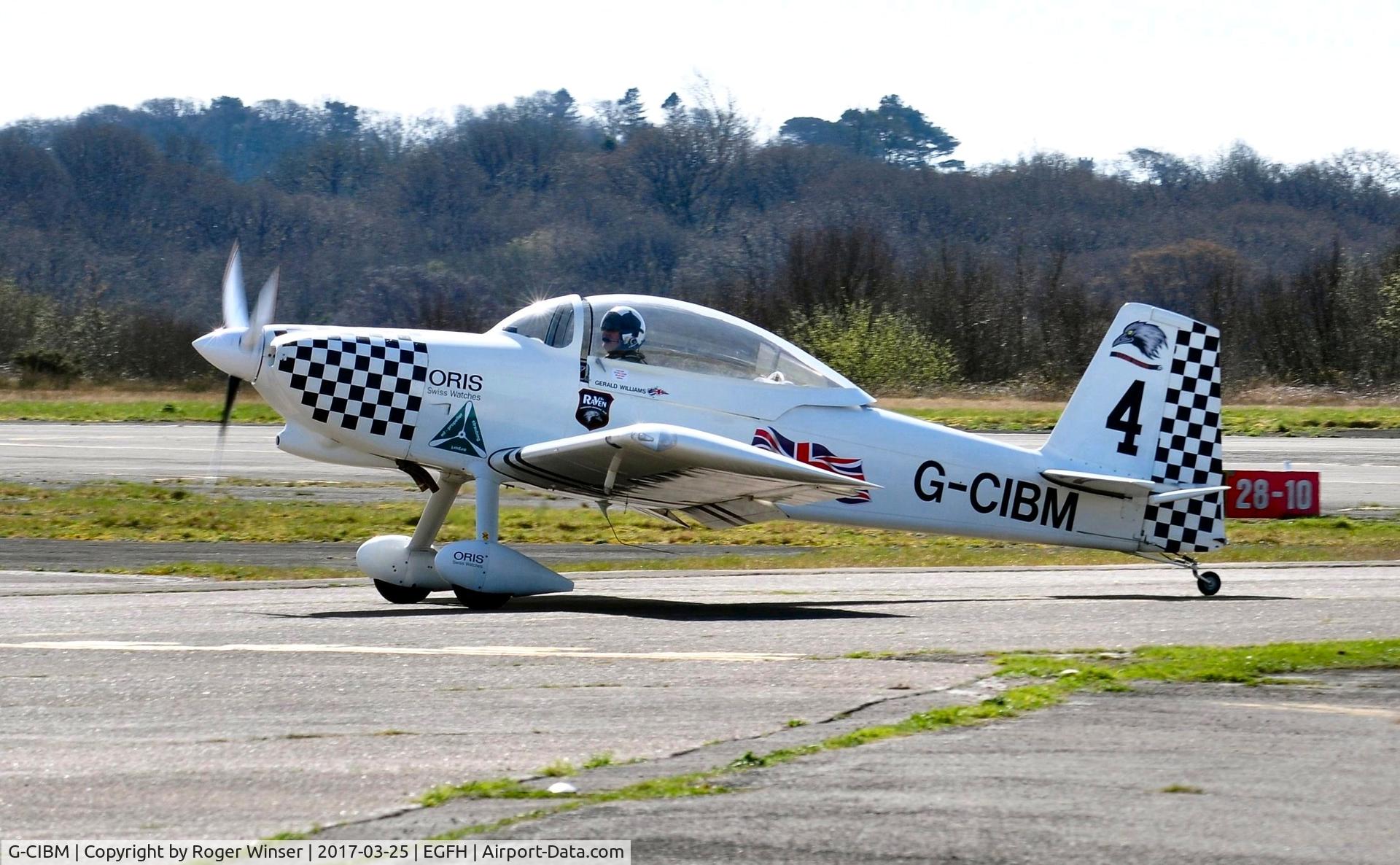 G-CIBM, 2013 Vans RV-8 C/N LAA 303-15083, Resident RV-8, Raven 4 in Team Raven.
