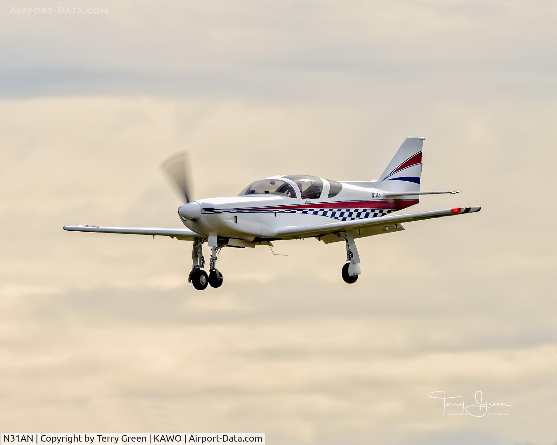 N31AN, 1995 Stoddard-Hamilton Glasair III C/N 3139, KAWO