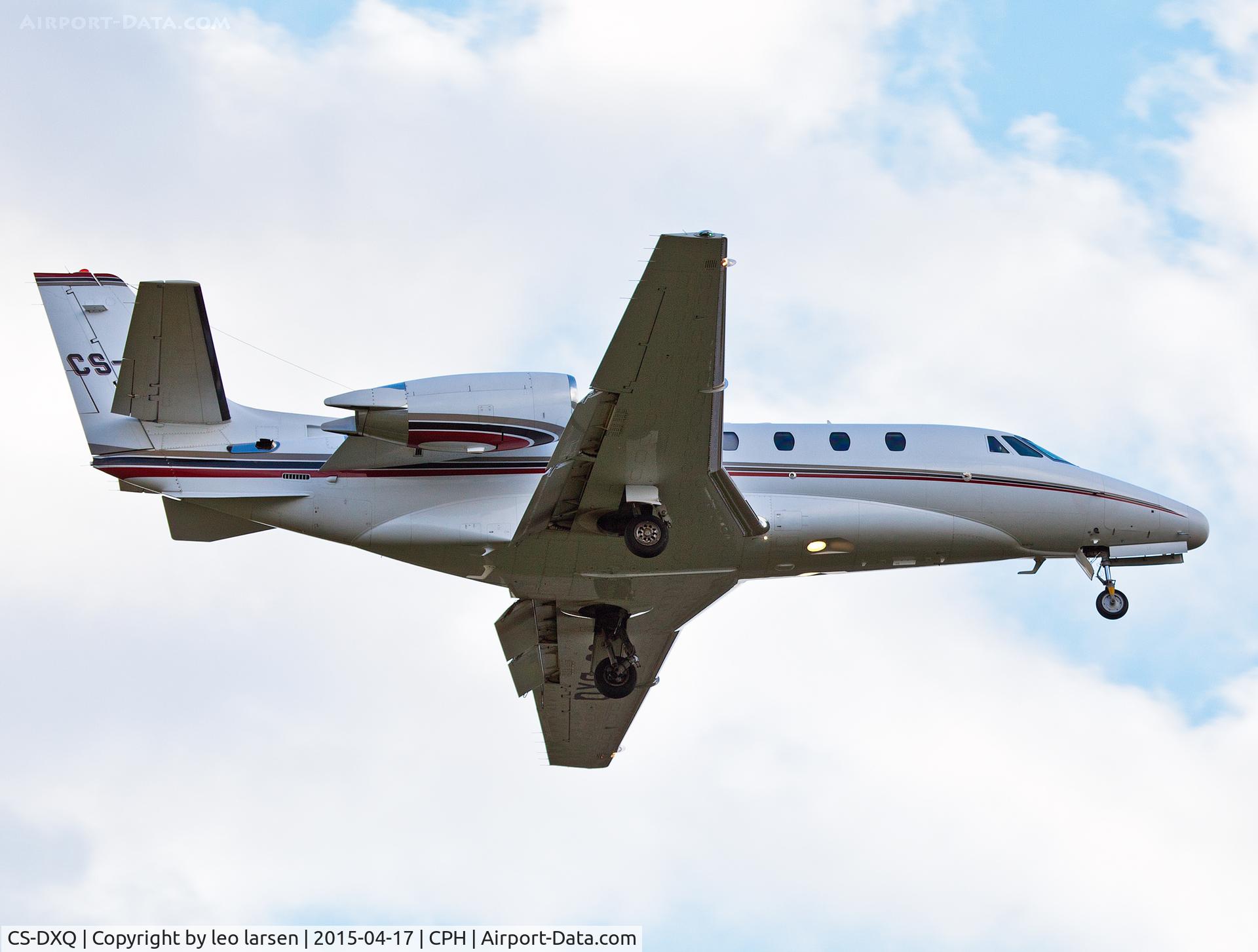CS-DXQ, 2007 Cessna 560XL Citation XLS C/N 560-5704, Copenhagen 17.4.2015