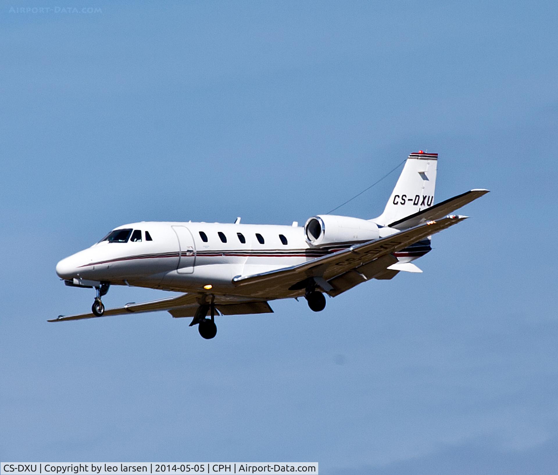 CS-DXU, 2008 Cessna 560 Citation Excel C/N 560-5775, Copenhagen 5.5.2014