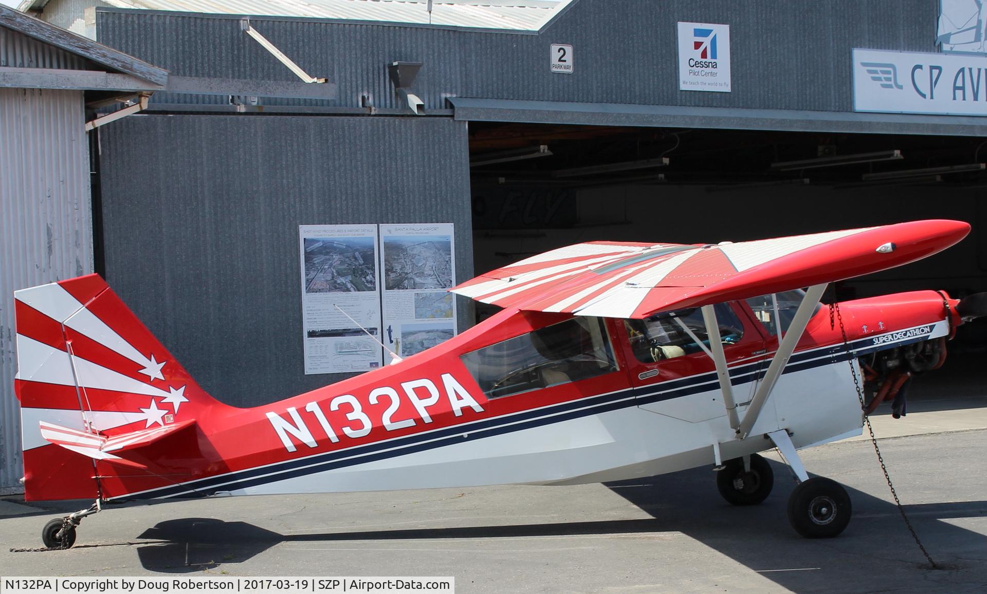 N132PA, 1998 American Champion 8KCAB Decathlon C/N 817-98, 1998 American Champion 8KCAB SUPER DECATHLON, Lycoming AEIO-360 180 Hp, full inverted systems