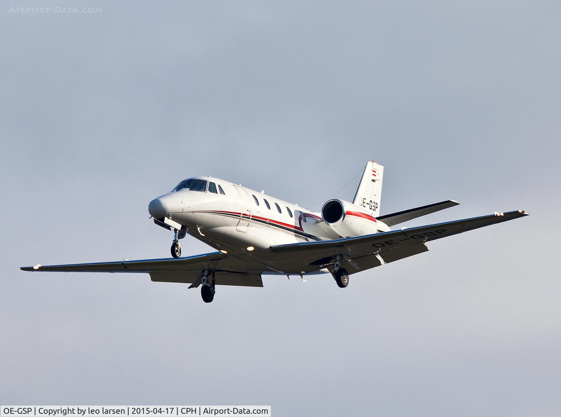 OE-GSP, 2008 Cessna 560XL Citation XLS C/N 560-5756, Copenhagen 17.4.2015