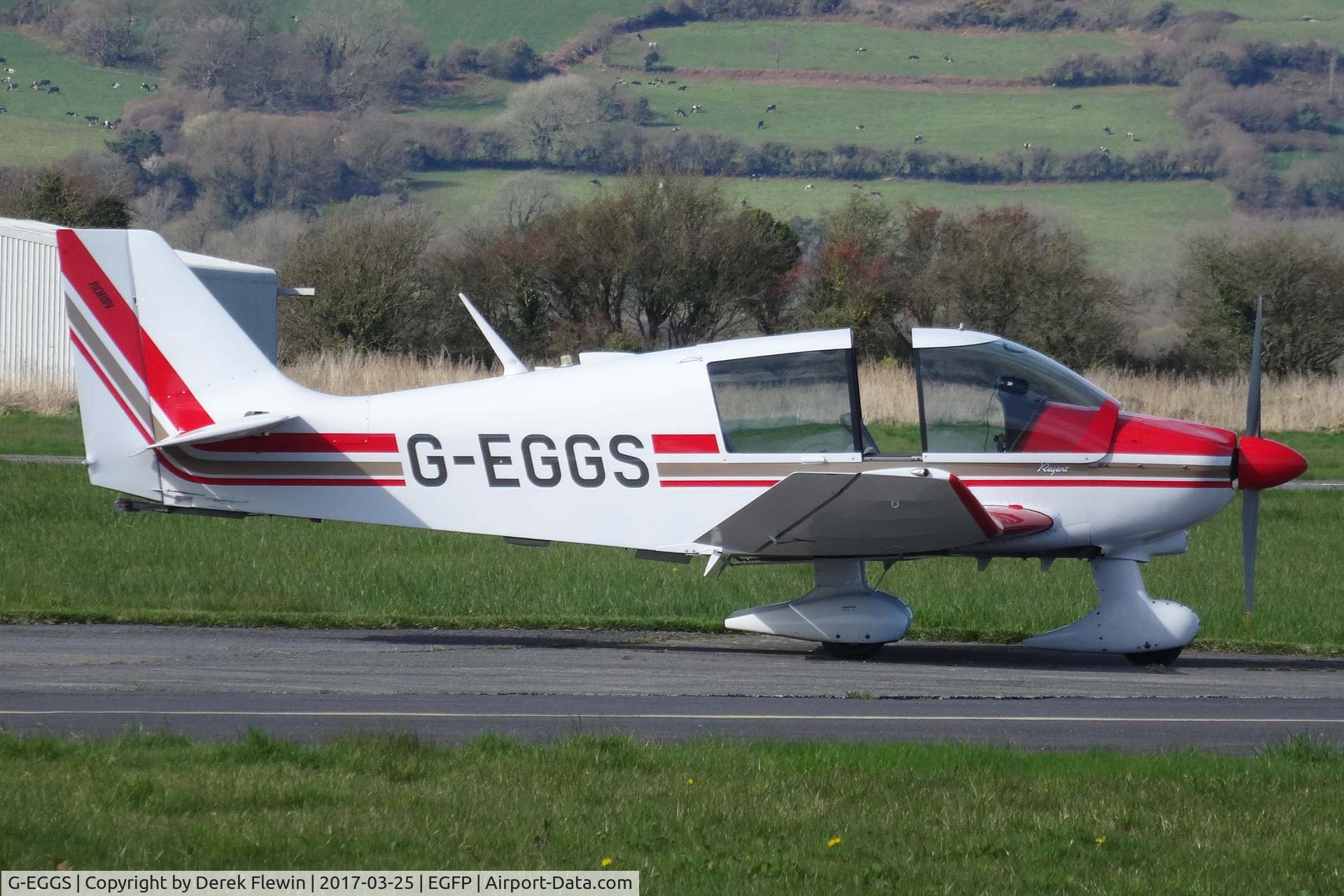 G-EGGS, 1979 Robin DR-400-180 Regent Regent C/N 1443, Regent, Lasham Hampshire based, seen parked up.