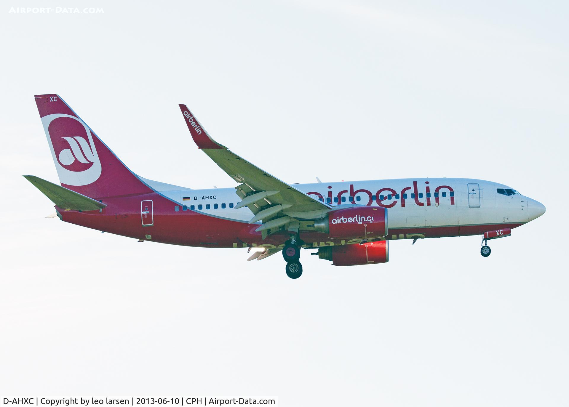 D-AHXC, 2007 Boeing 737-7K5 C/N 34693, Copenhagen 10.6.2013