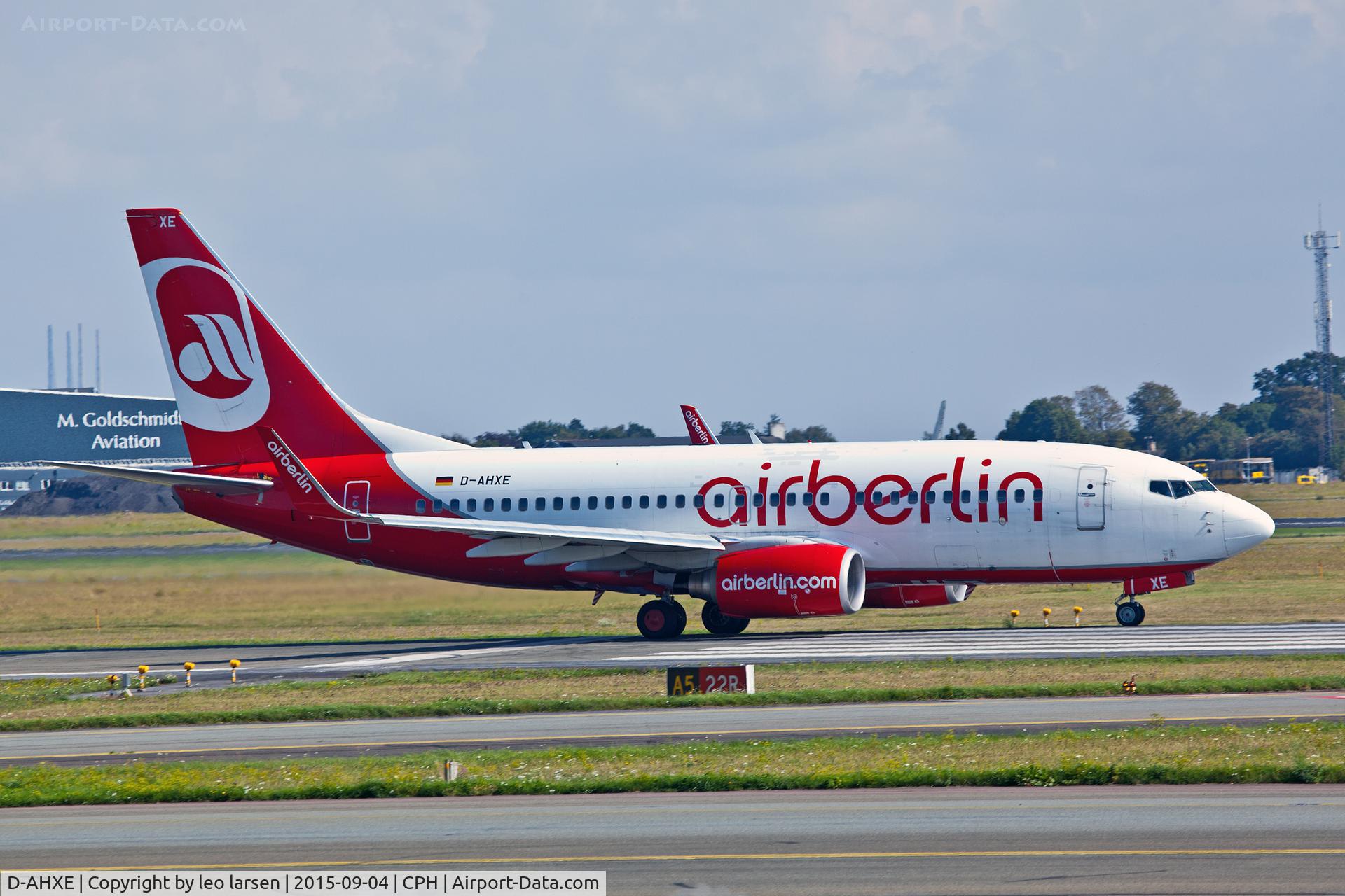 D-AHXE, 2007 Boeing 737-7K5 C/N 35135, Copenhagen 4.9.2015