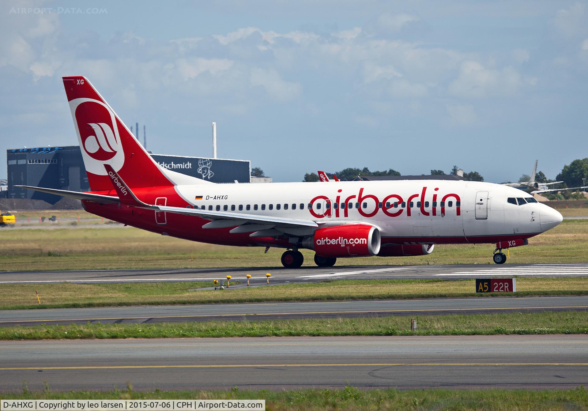 D-AHXG, 2008 Boeing 737-7K5 C/N 35140, Copenhagen 6.7.2015