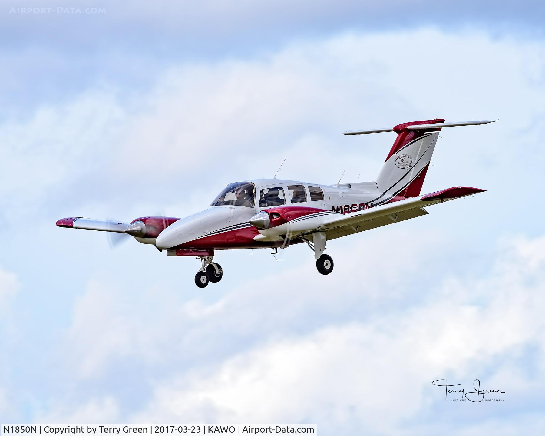 N1850N, 1981 Beech 76 Duchess C/N ME-429, KAWO