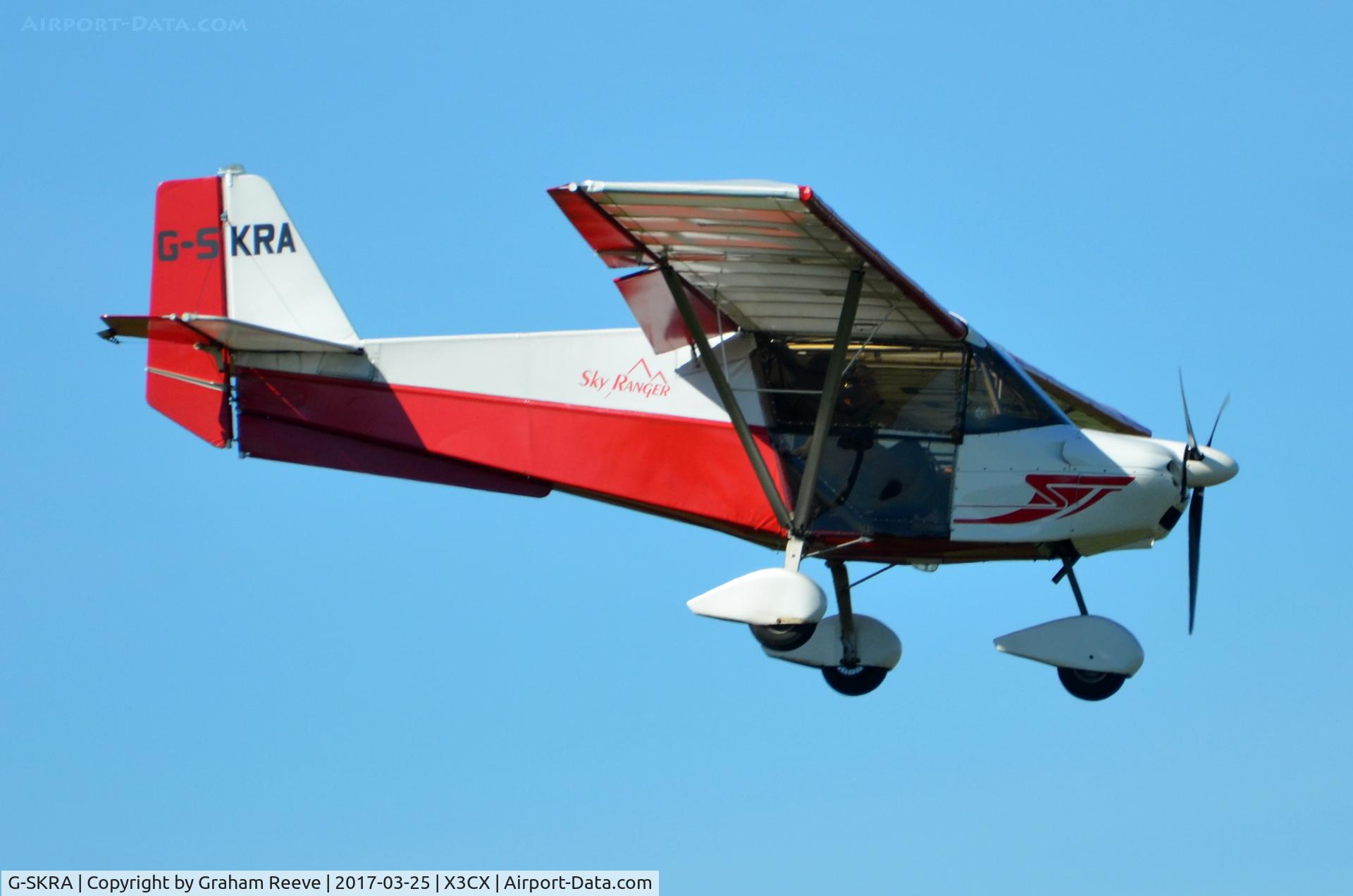G-SKRA, 2005 Best Off Skyranger 912(2) C/N BMAA/HB/458, Landing at Northrepps.