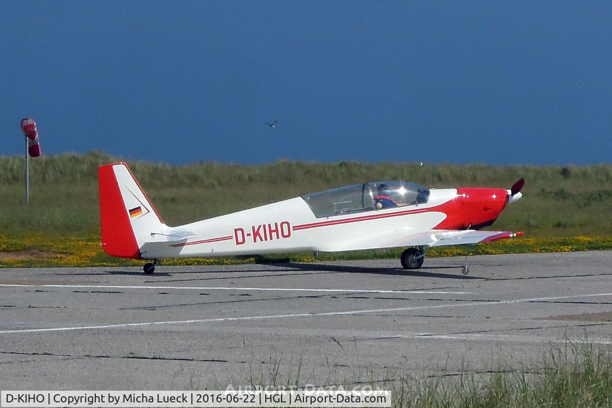 D-KIHO, Fournier RF-5D C/N 0000, At Helgoland-Düne