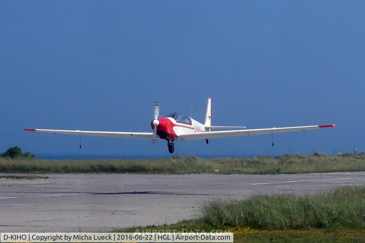 D-KIHO, Fournier RF-5D C/N 0000, At Helgoland-Düne