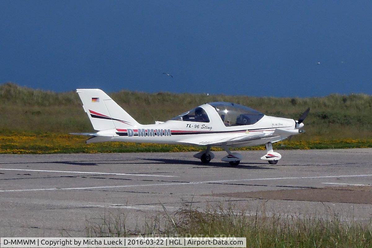 D-MMWM, 2001 TL Ultralight TL-96 Sting C/N Not found D-MMWM, At Helgoland-Düne