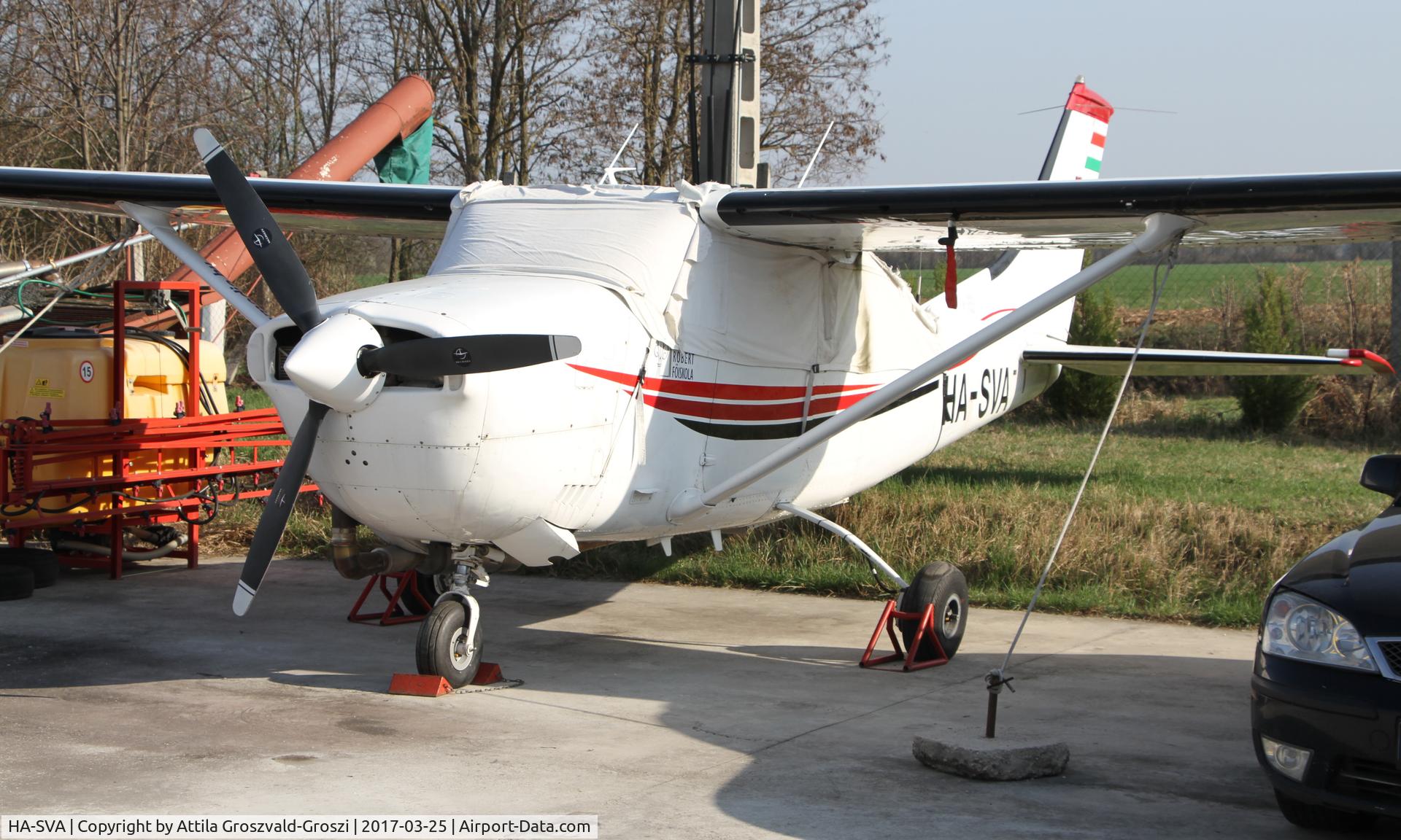 HA-SVA, 1971 Cessna TU206E C/N U20601615, Siófok-Kiliti/Papkutapuszta Airfield, Hungary