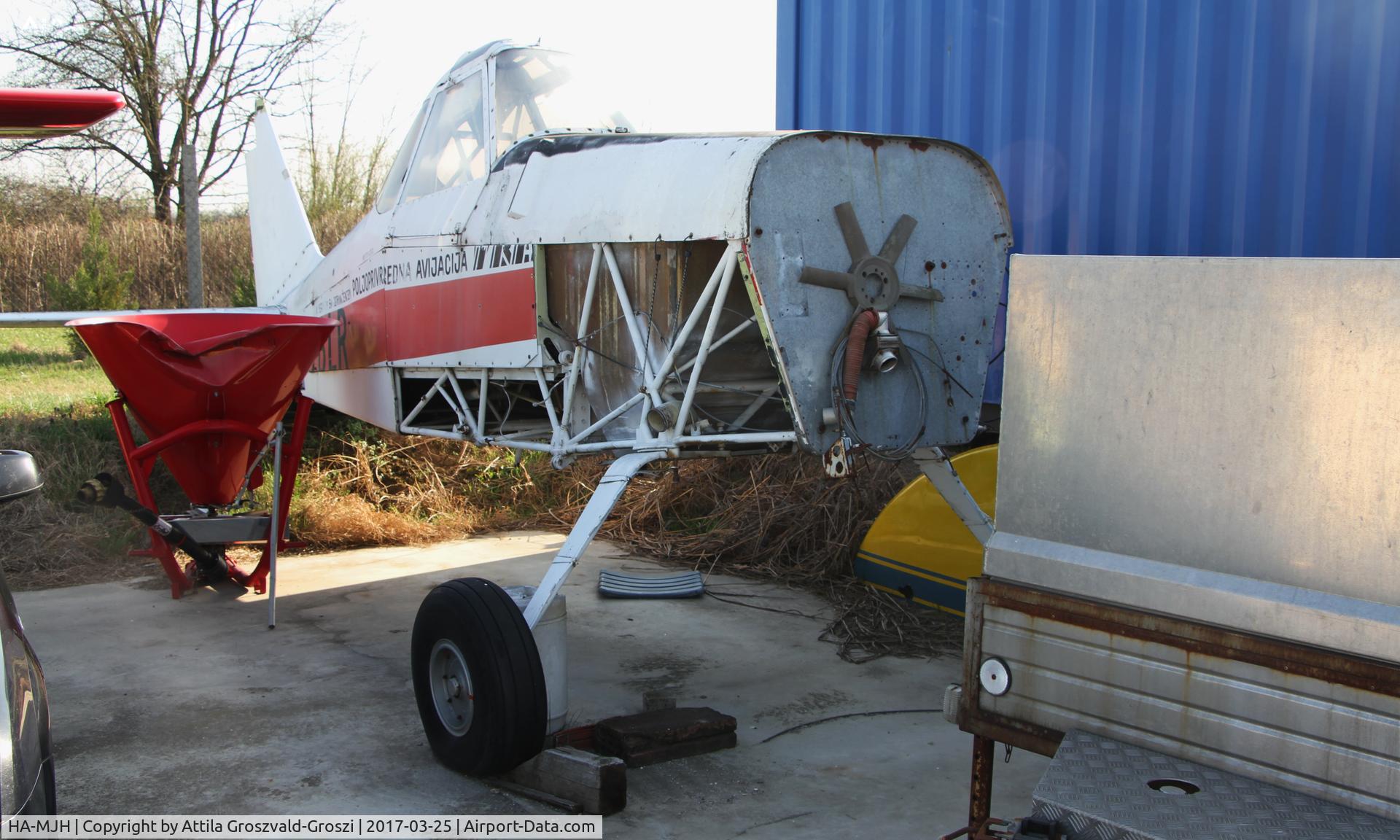 HA-MJH, 1978 Piper PA-36-300 Pawnee Brave C/N 36-7860075, Siófok-Kiliti/Papkutapuszta Airfield, Hungary