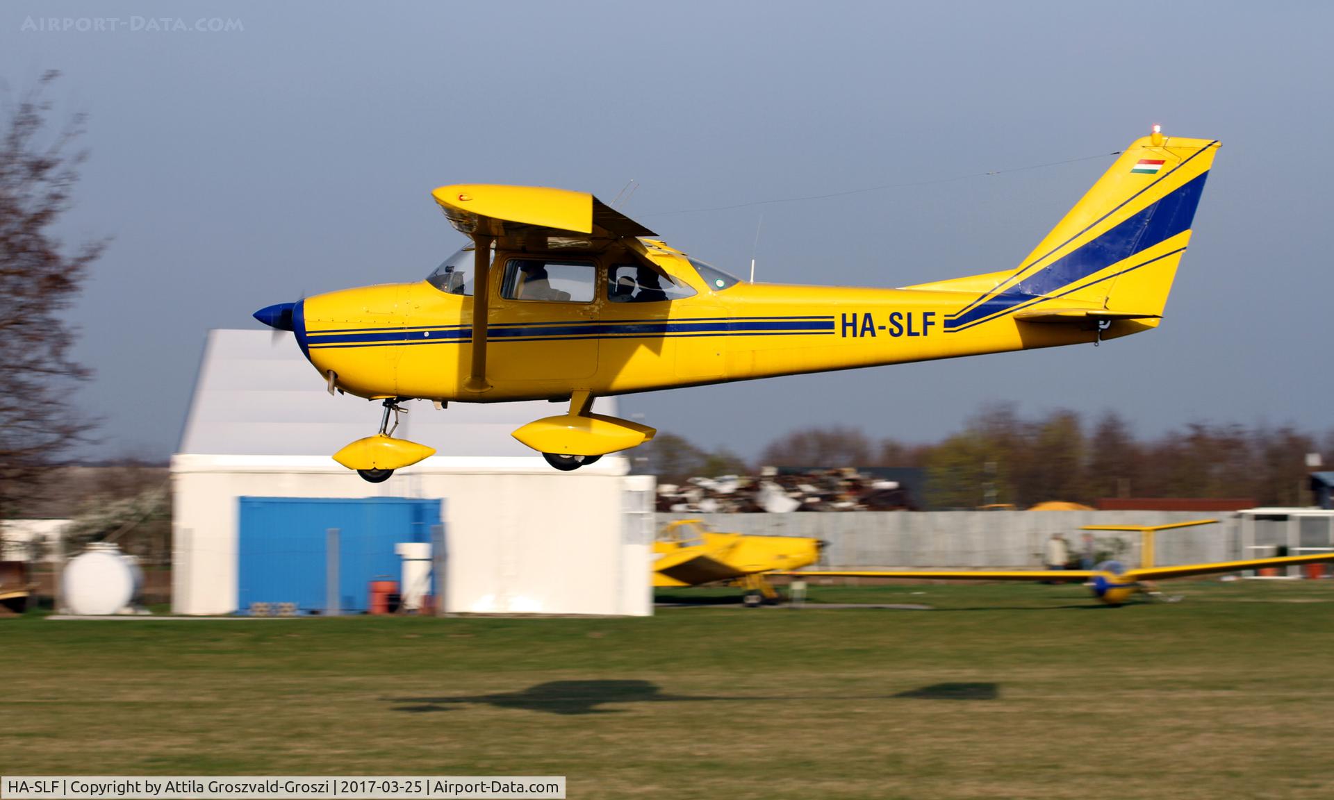 HA-SLF, 1964 Reims F172F Skyhawk C/N F172-0140, Siófok-Kiliti/Papkutapuszta Airfield, Hungary