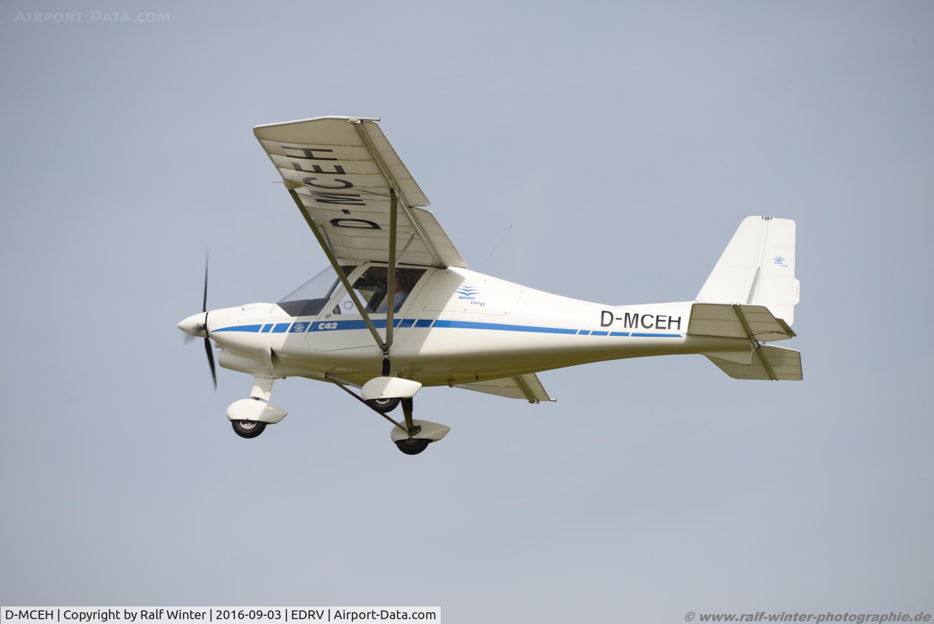 D-MCEH, Comco  Ikarus C42B C/N 000, Comco Ikarus C42B - Privat - D-MCEH - 03.09.2016 - EDRV