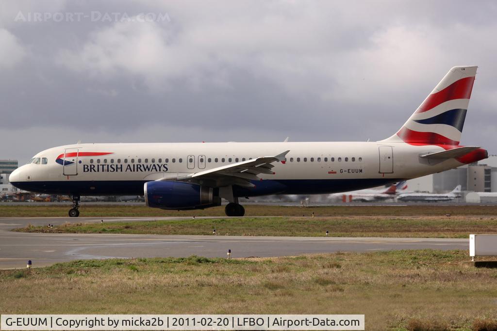 G-EUUM, 2002 Airbus A320-232 C/N 1907, Taxiing