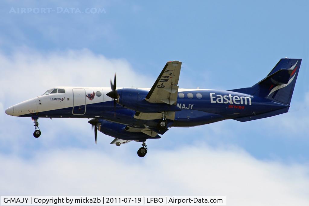 G-MAJY, 1997 British Aerospace Jetstream 41 C/N 41099, Landing
