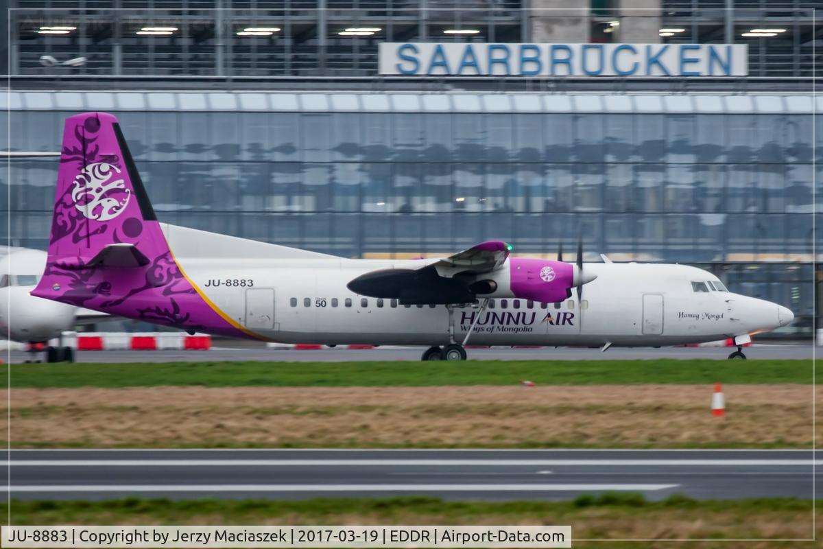 JU-8883, 1990 Fokker 50 C/N 20181, Fokker 50