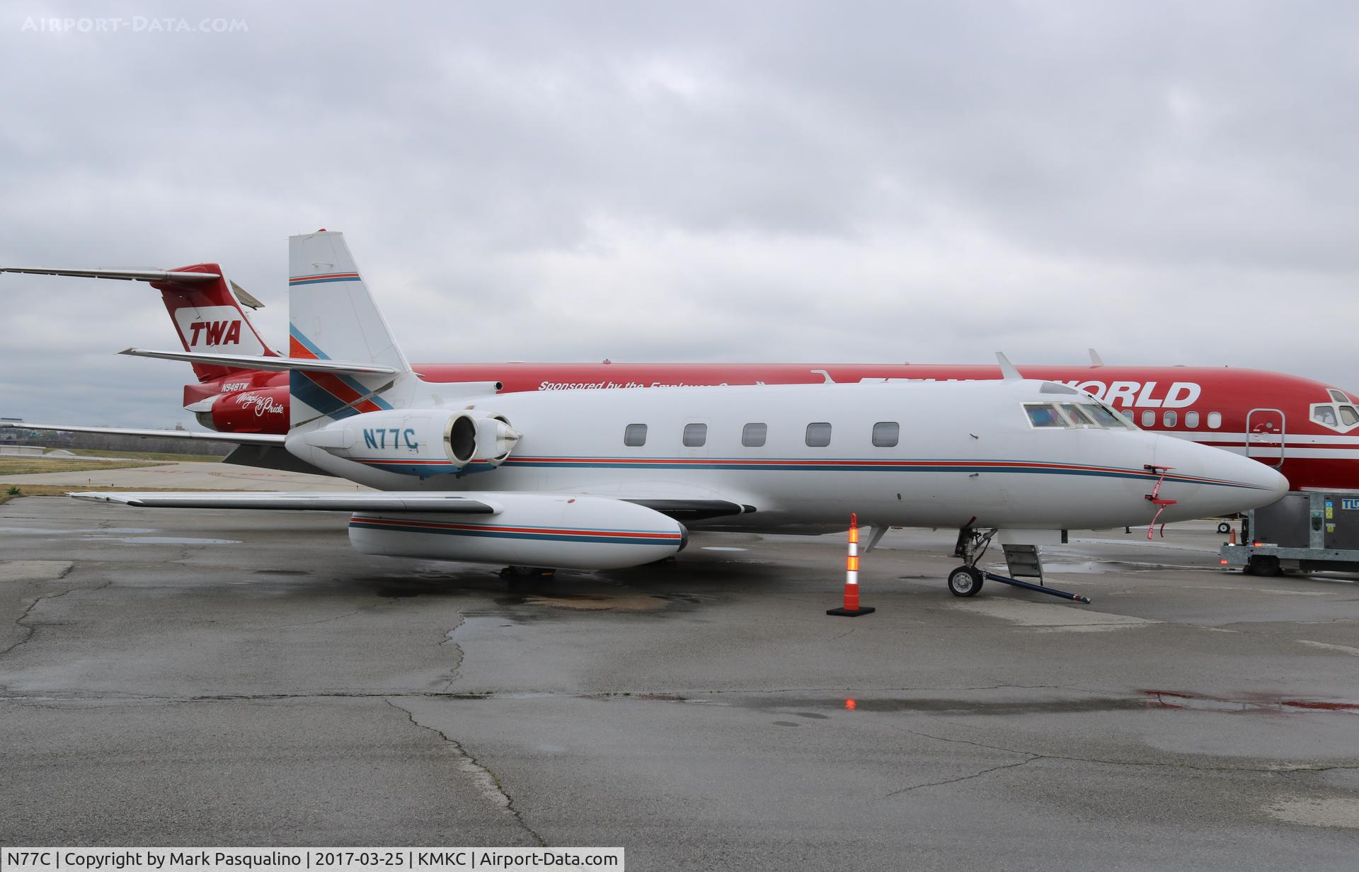 N77C, 1979 Lockheed L-1329-25 Jetstar II C/N 5232, Lockheed Jetstar II