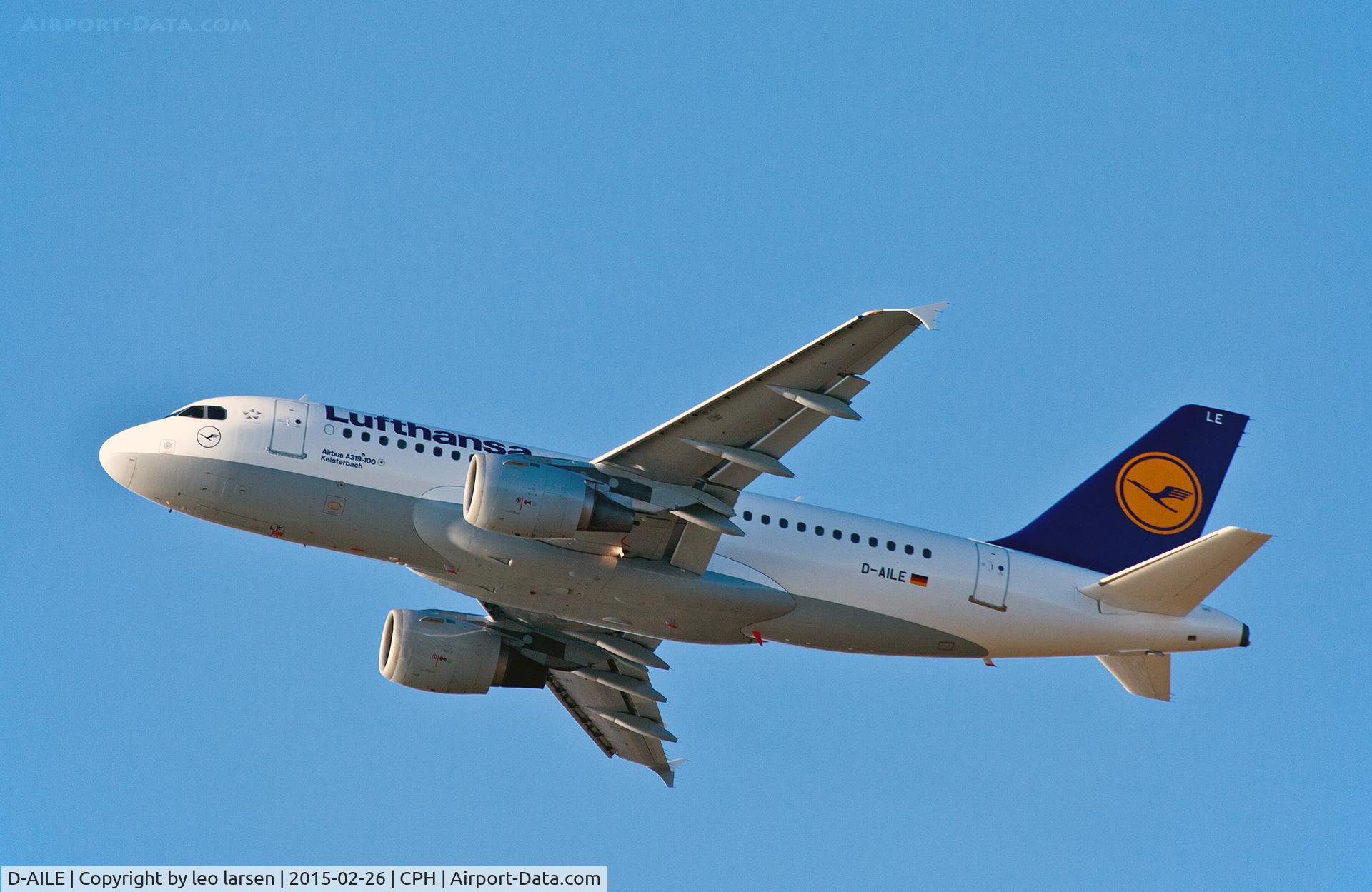 D-AILE, 1996 Airbus A319-114 C/N 627, Copenhagen 26.2.2015