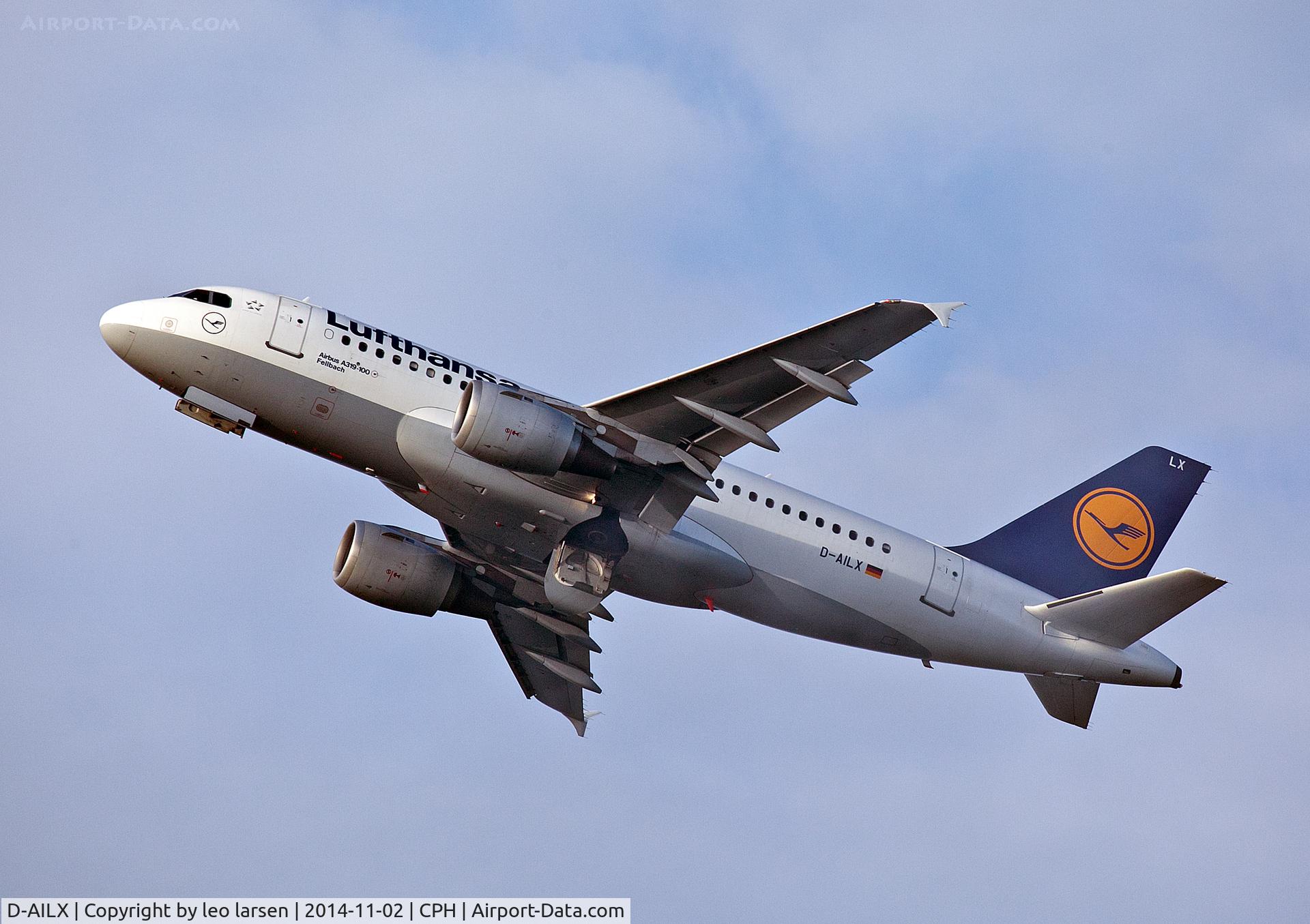 D-AILX, 1998 Airbus A319-114 C/N 860, Copenhagen 2.11.2014