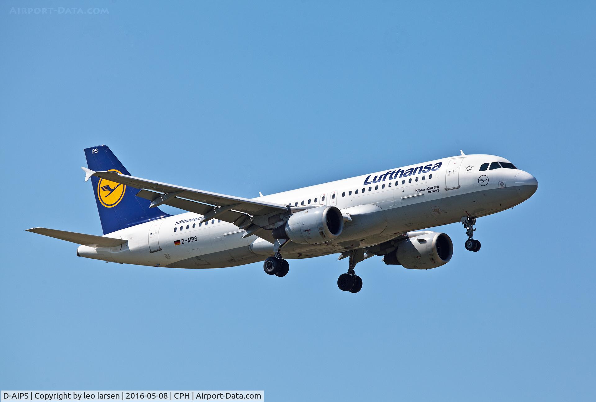 D-AIPS, 1990 Airbus A320-211 C/N 0116, Copenhagen 8.5.2016