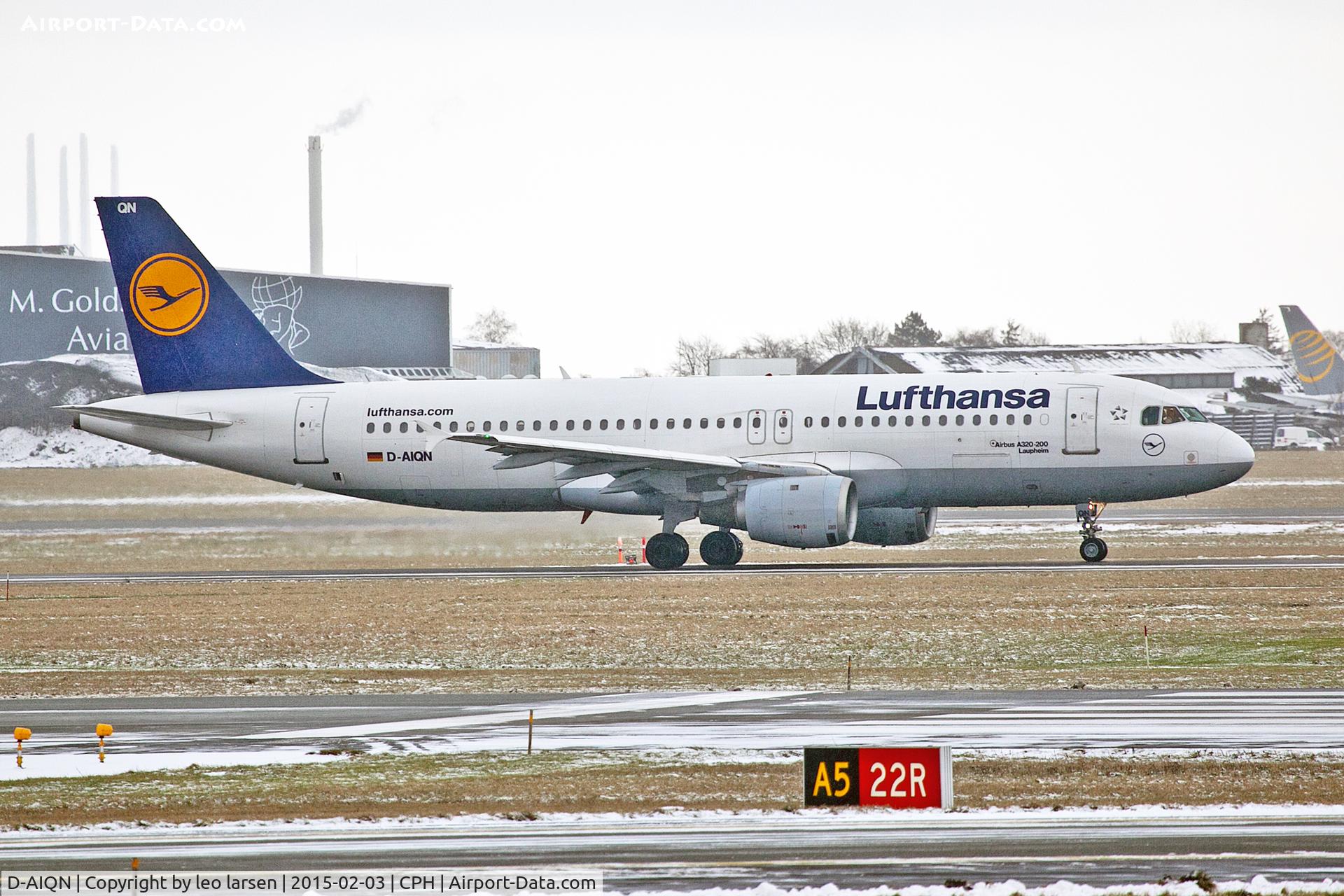 D-AIQN, 1991 Airbus A320-211 C/N 0269, Copenhagen 3.2.2015