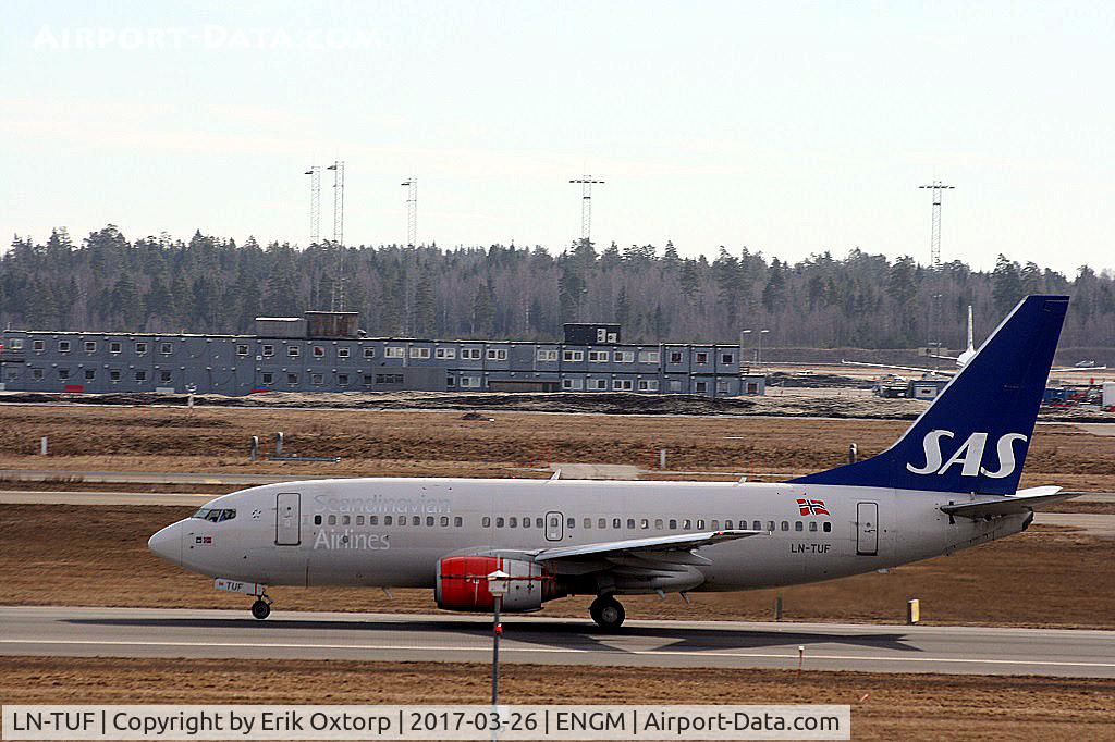 LN-TUF, 1999 Boeing 737-705 C/N 28222, LN-TUF in OSL