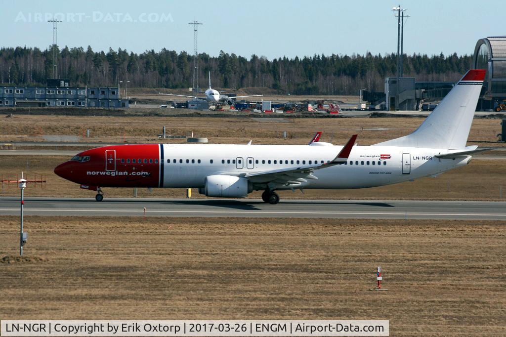LN-NGR, 2013 Boeing 737-8JP C/N 41121, LN-NGR in OSL