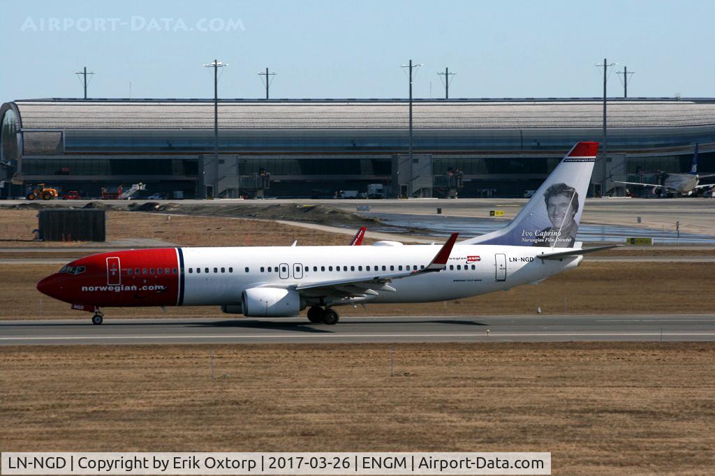 LN-NGD, 2012 Boeing 737-8JP C/N 39049/4161, LN-NGD in OSL