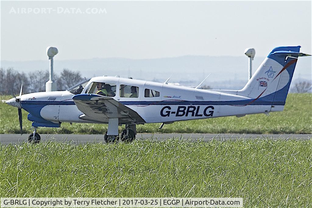 G-BRLG, 1984 Piper PA-28RT-201T Turbo Arrow IV Arrow IV C/N 28R-8431027, At Liverpool John Lennon Airport