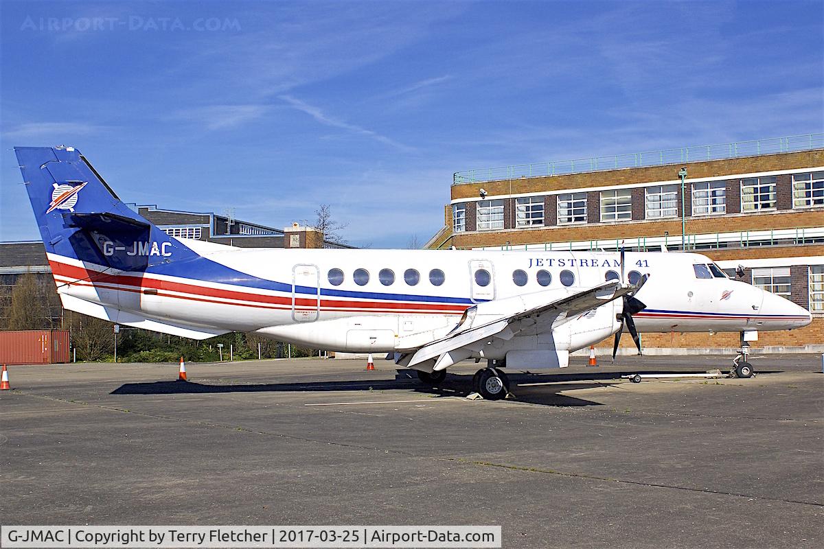 G-JMAC, 1992 British Aerospace Jetstream 41 C/N 41004, On the apron of the old Speke Airport in Liverpool