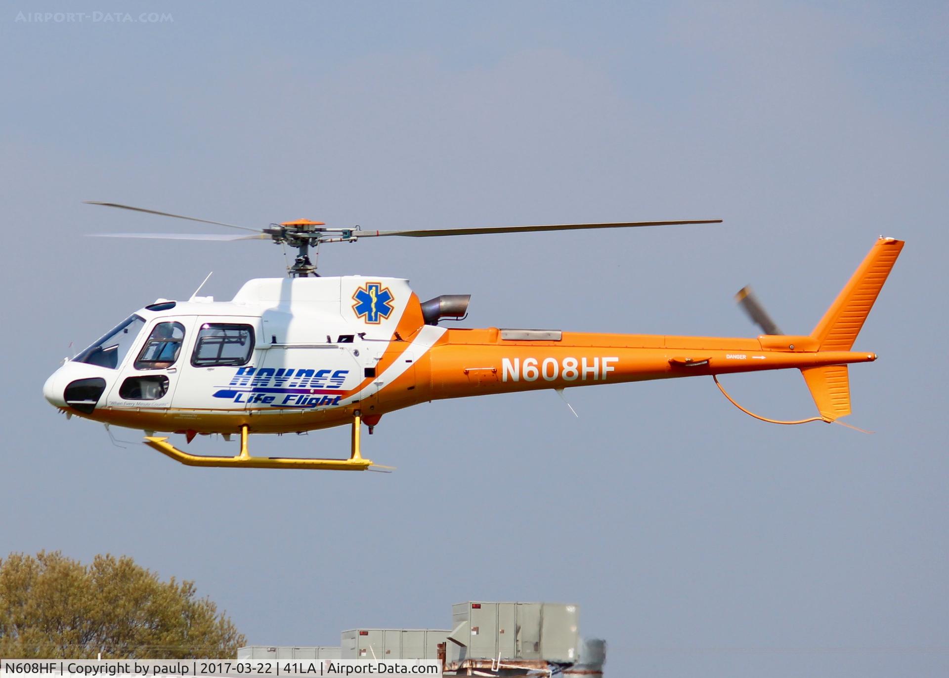 N608HF, 1999 Eurocopter AS-350B-3 Ecureuil Ecureuil C/N 3188, At Metro Aviation.