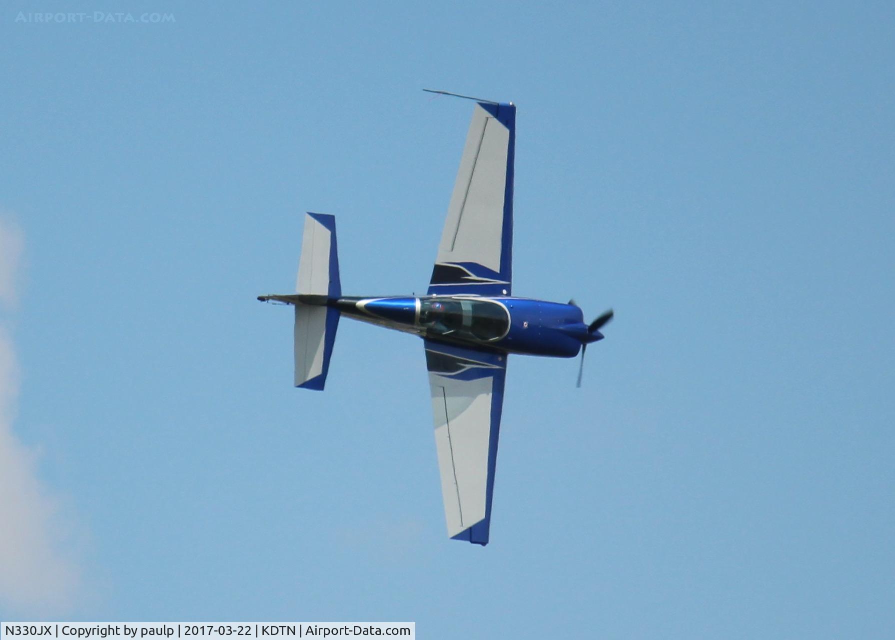N330JX, 2015 Extra EA-300/LC C/N LC051, At Downtown Shreveport. Kevin Coleman practicing for either an upcoming airshow or Red Bull Air Races.
