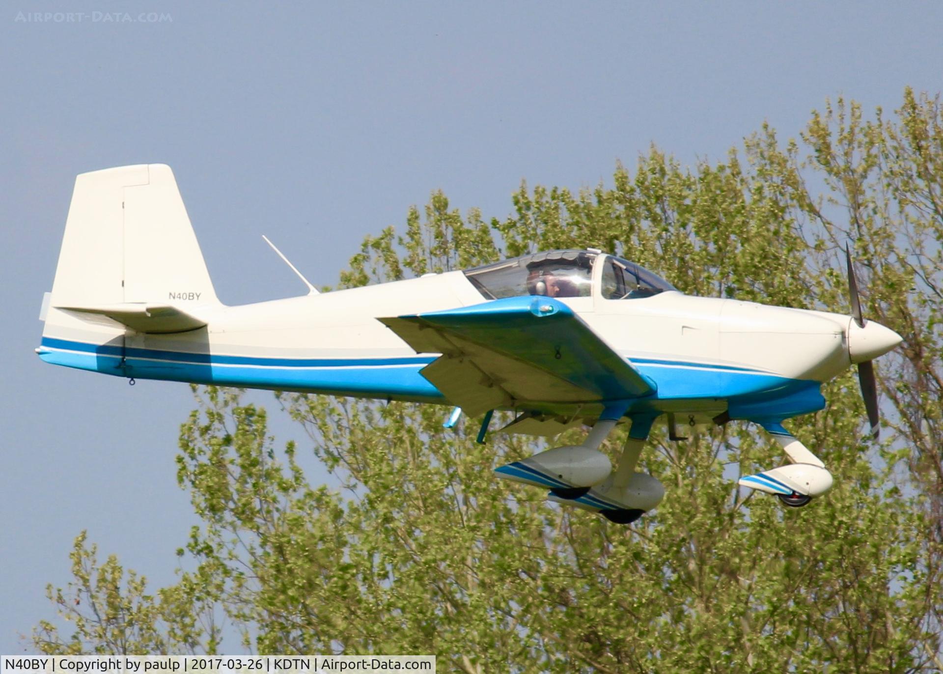 N40BY, 2012 Vans RV-9A C/N 91232, At Downtown Shreveport.