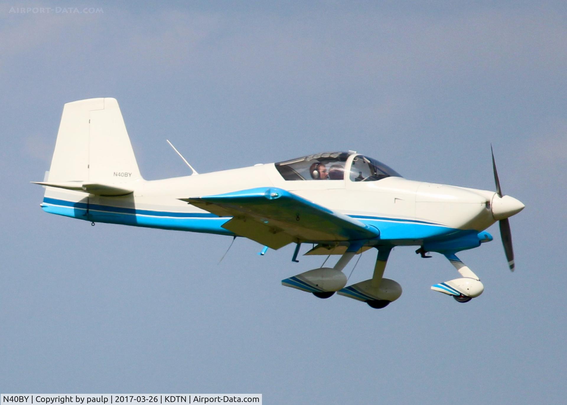 N40BY, 2012 Vans RV-9A C/N 91232, At Downtown Shreveport.