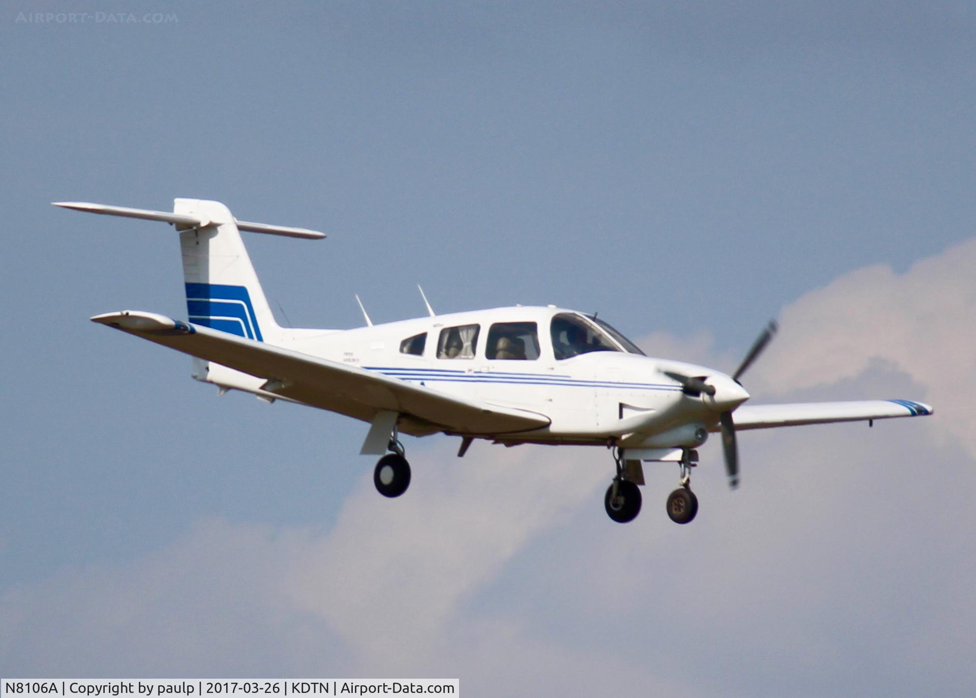 N8106A, 1979 Piper PA-28RT-201T Turbo Arrow IV Cherokee Arrow III C/N 28R-8031011, At Downtown Shreveport.