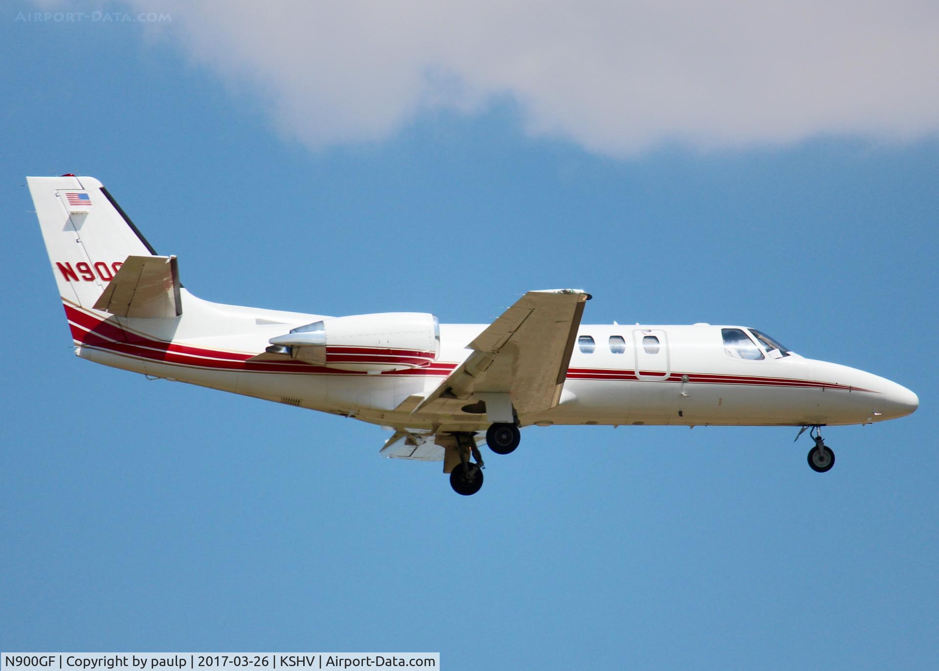 N900GF, 2003 Cessna 550 Citation Bravo C/N 550-1046, At Shreveport Regional.