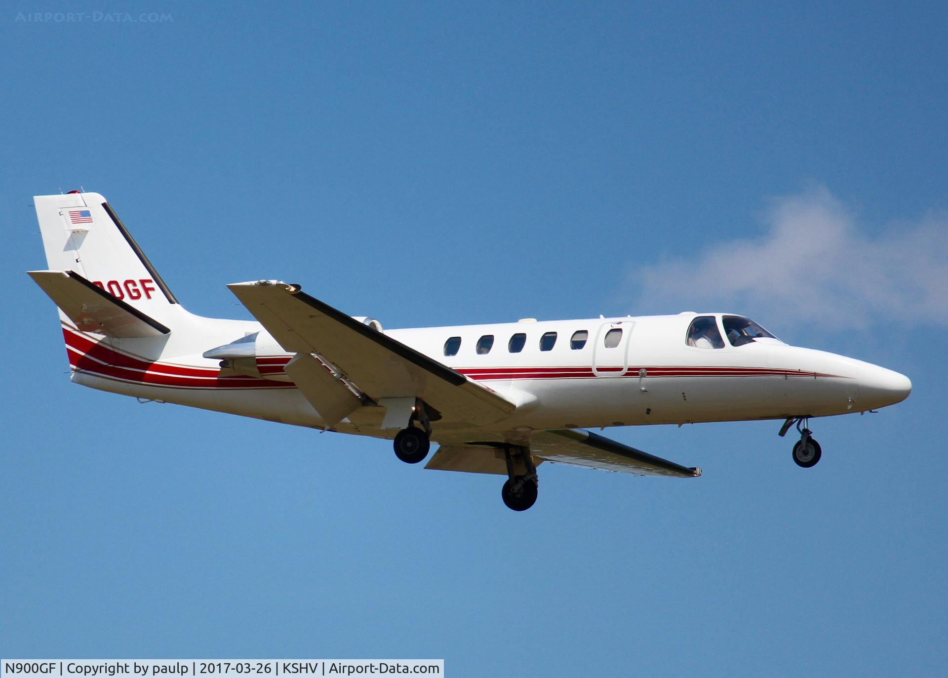 N900GF, 2003 Cessna 550 Citation Bravo C/N 550-1046, At Shreveport Regional.