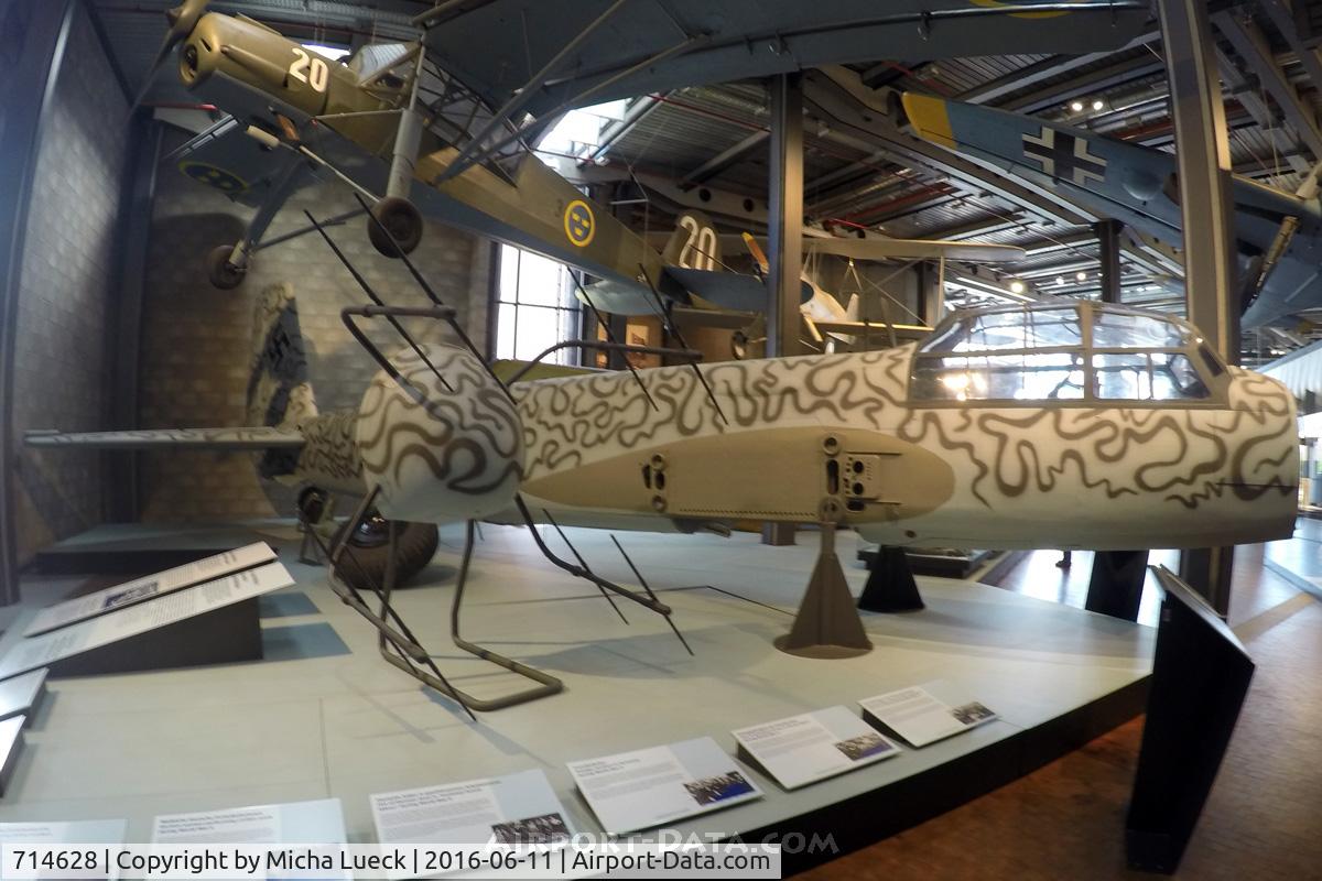714628, 1944 Junkers Ju-88G-1 C/N Not found 714628, At the Deutsches Technikmuseum (German Museum of Technology) in Berlin