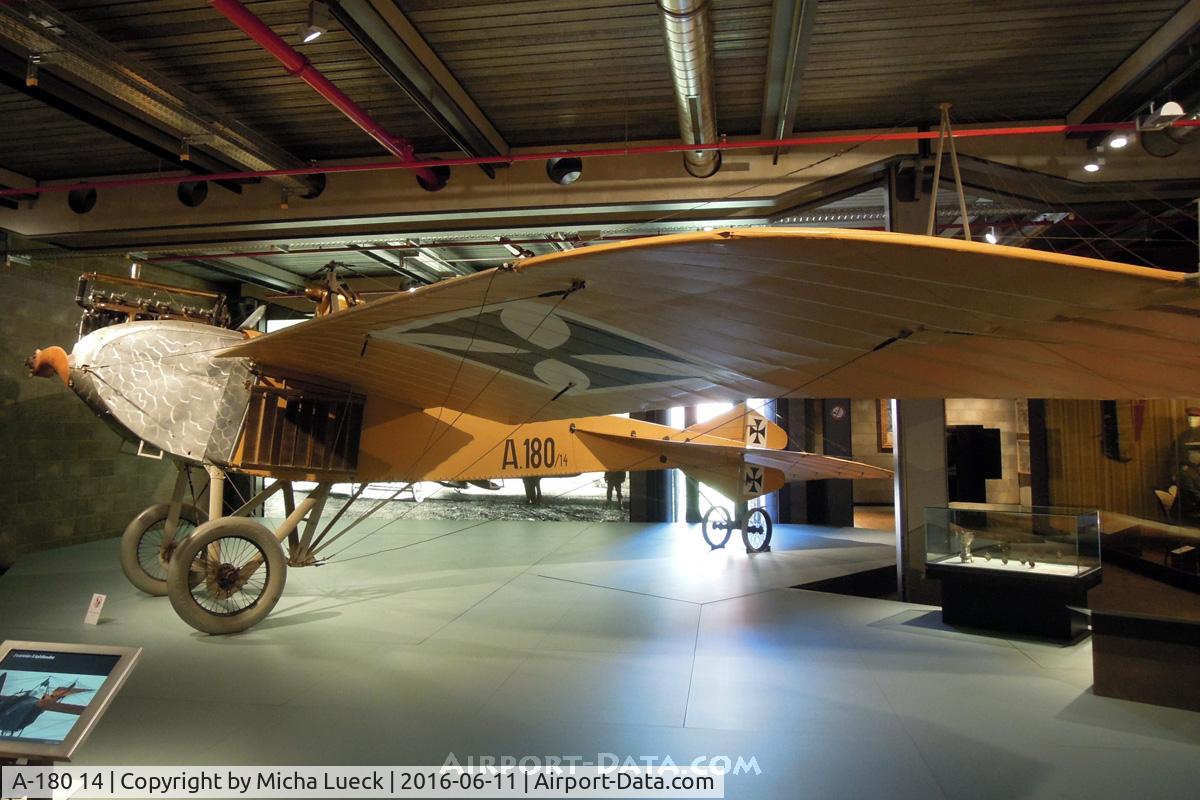 A-180 14, 1914 Jeannin Stahltaube C/N 76, At the Deutsches Technikmuseum (German Museum of Technology) in Berlin