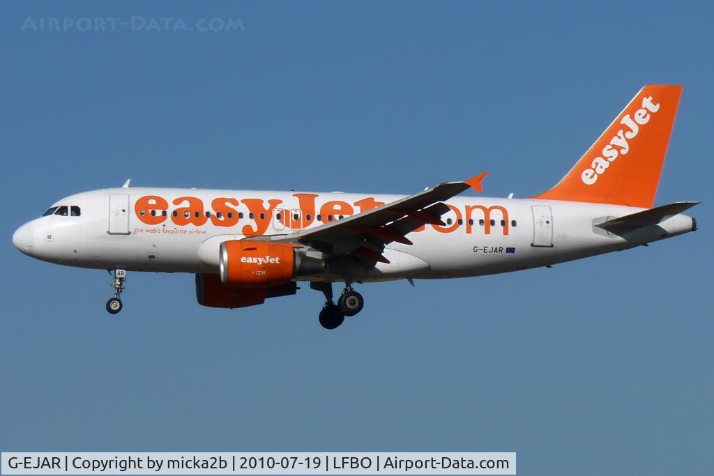 G-EJAR, 2005 Airbus A319-111 C/N 2412, Landing