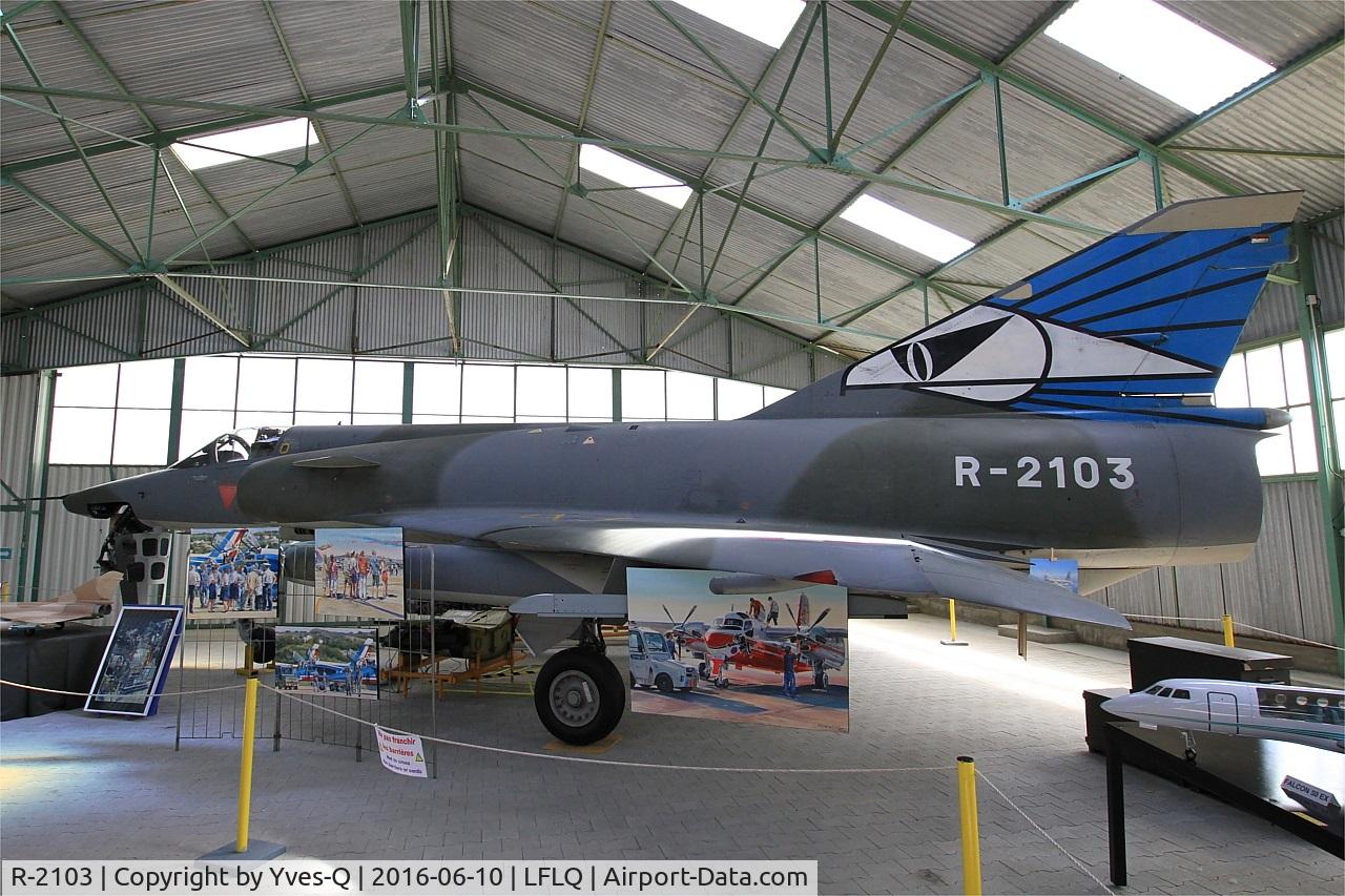 R-2103, Dassault Mirage IIIRS C/N 17-26-135/1028, Dassault Mirage IIIRS, Musée Européen de l'Aviation de Chasse at Montélimar-Ancône airfield (LFLQ)