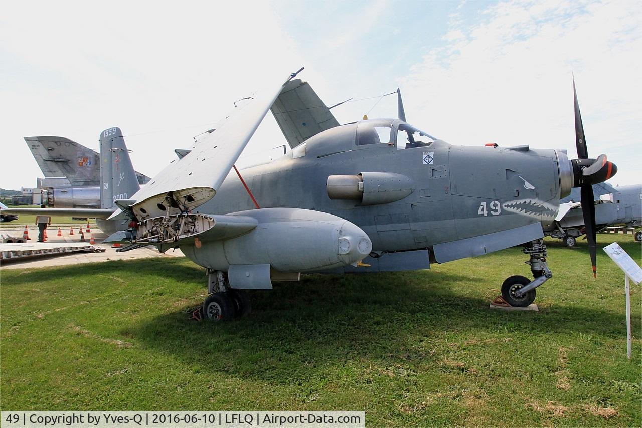 49, Breguet Br.1050 Alize C/N 49, Breguet Br.1050 Alizé, Musée Européen de l'Aviation de Chasse, Montélimar-Ancône airfield (LFLQ)