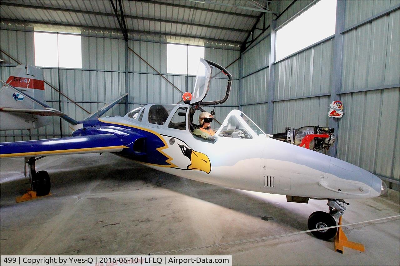 499, Fouga CM-170 Magister C/N 499, Fouga CM-170 Magister, Musée Européen de l'Aviation de Chasse, Montélimar-Ancône airfield (LFLQ)