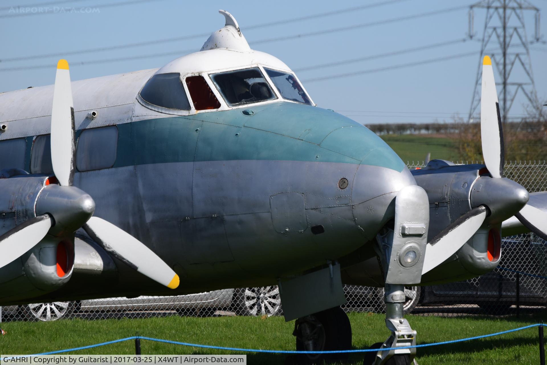 G-AHRI, 1946 De Havilland DH-104 Dove 1B C/N 04008, At the Newark Air Museum