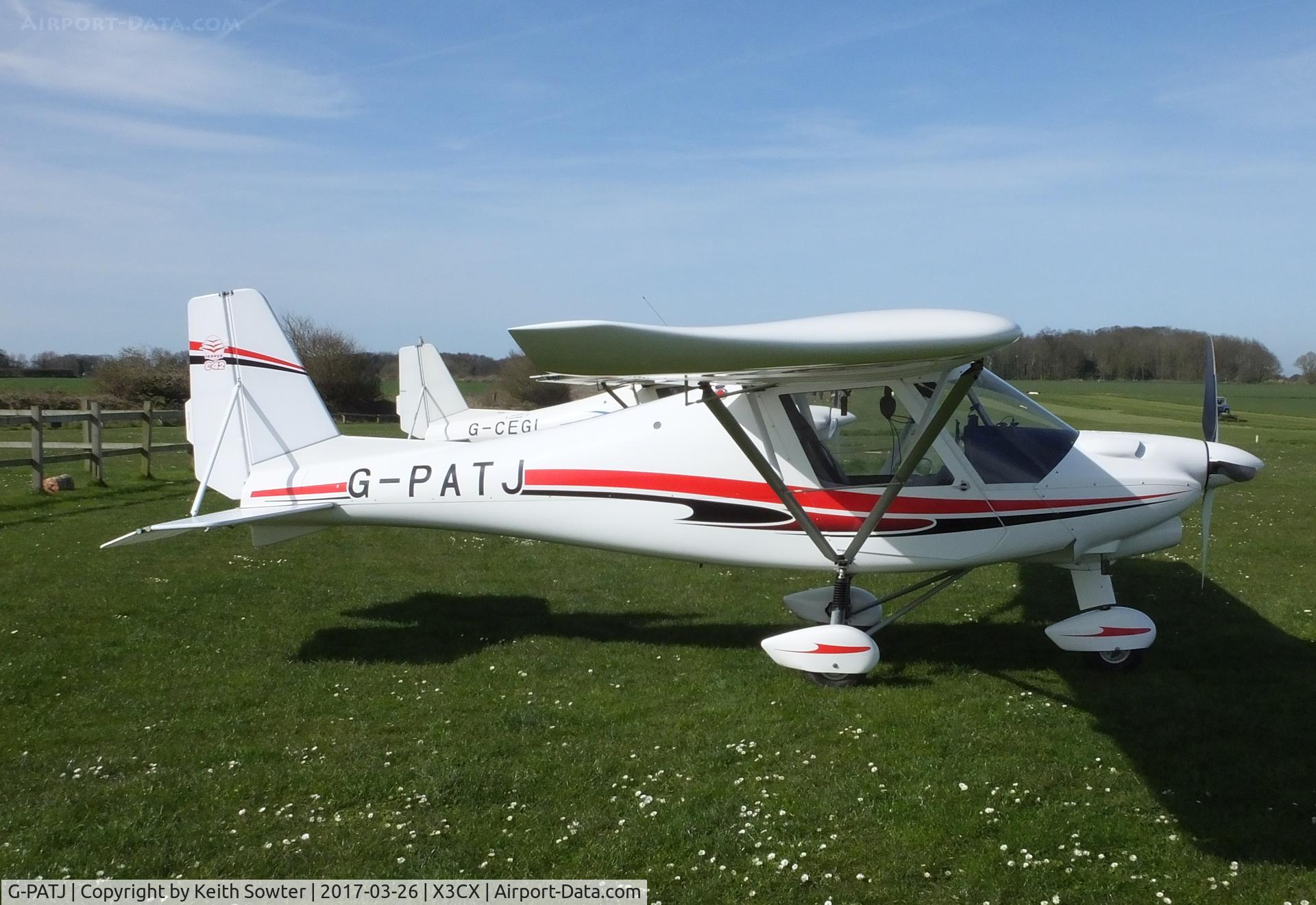G-PATJ, 2015 Comco Ikarus C42 FB80 Bravo C/N 1509-7421, Visiting Northrepps