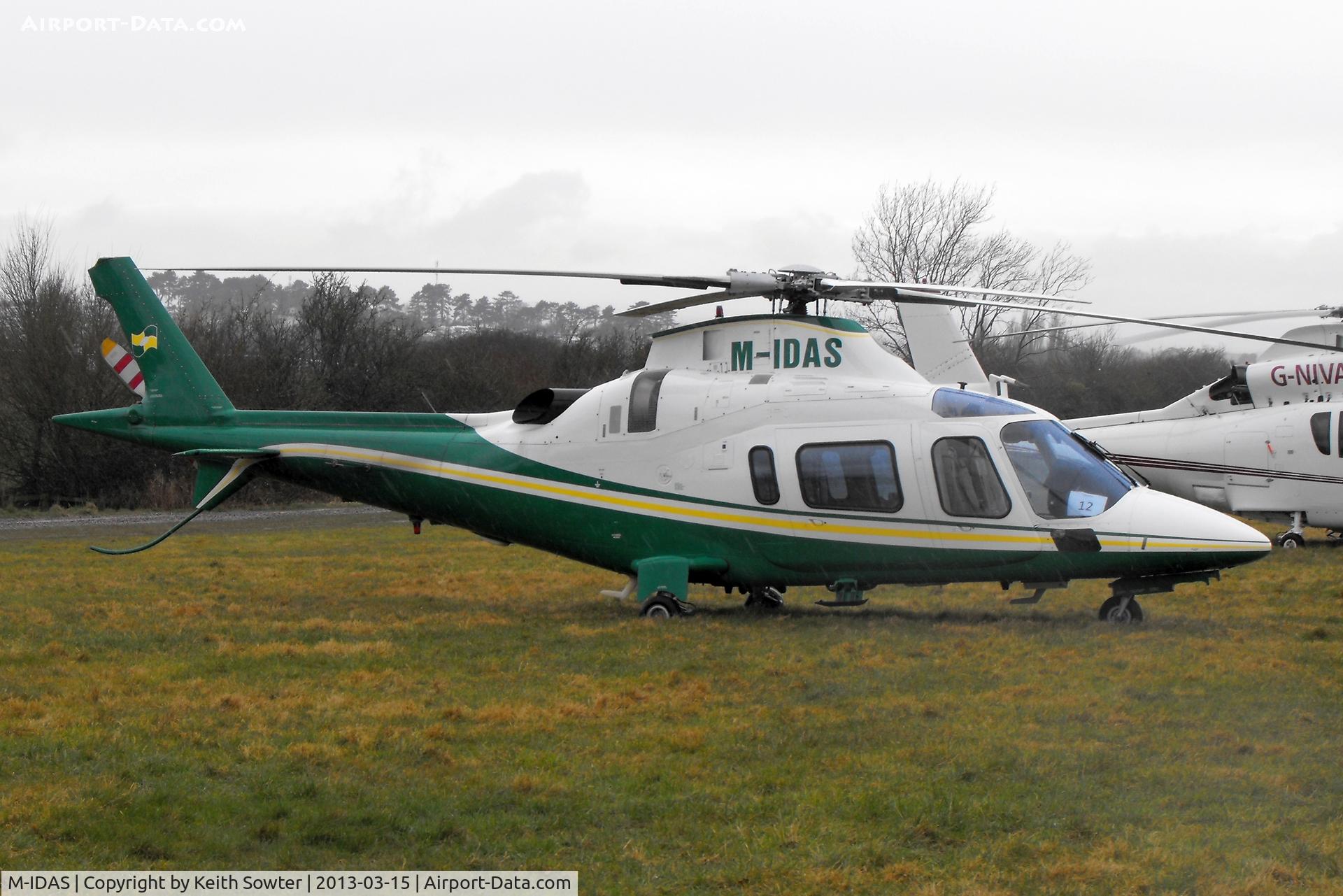 M-IDAS, Agusta A-109E Power C/N 11112, Visiting Cheltenham Racecourse
